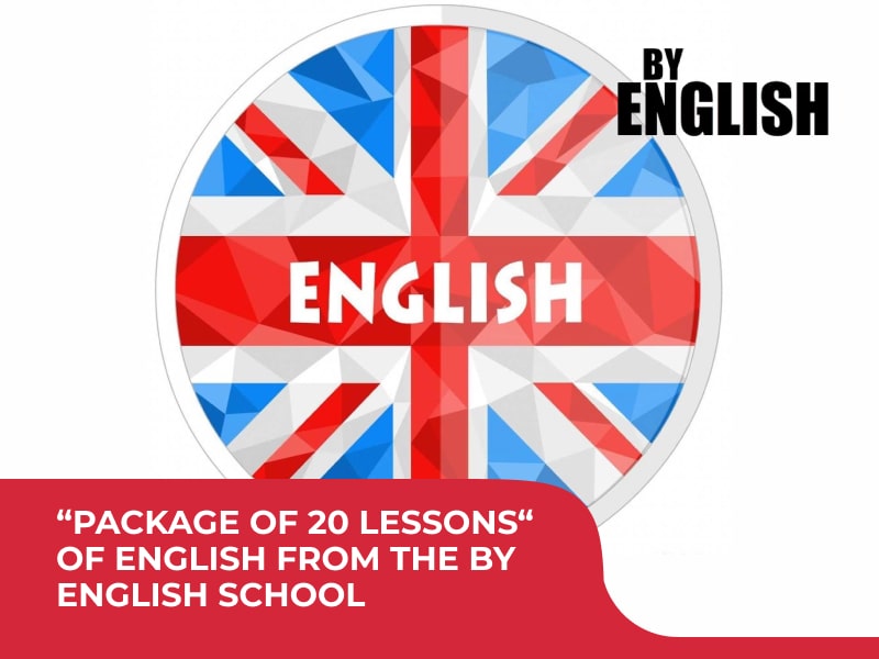 “Package of 20 lessons“ of English from the By English school